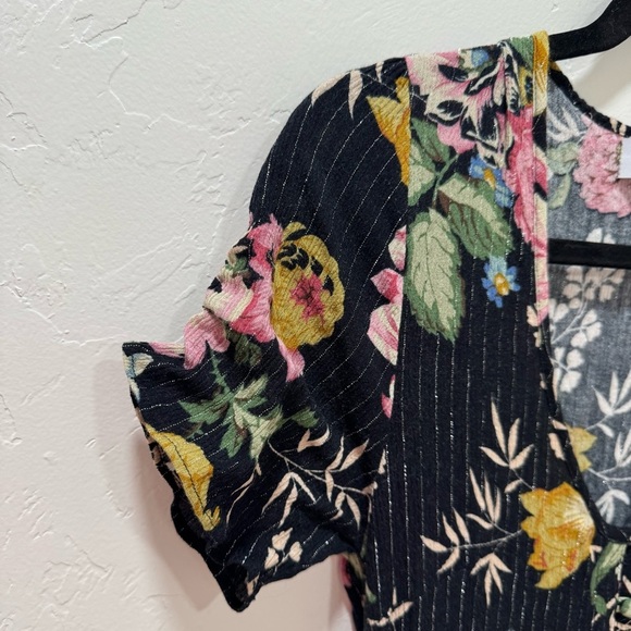 Auguste the Label Delilah Frill Maxi Dress Floral High Low Women's US 2 - Picture 9 of 16